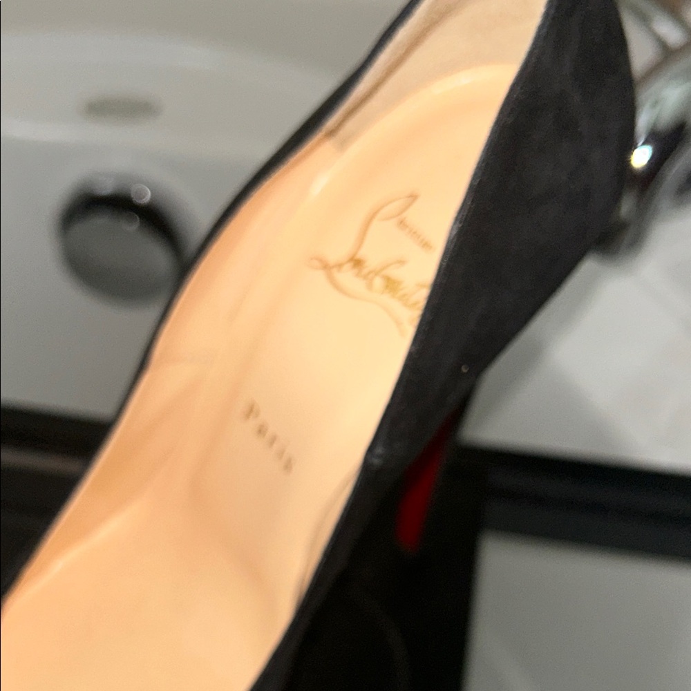 Christian Louboutin Black Heels